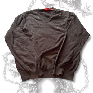 Izod Women's Black and Brown Jumper